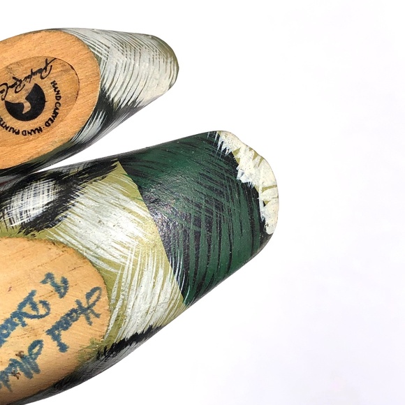 Pacific Rim Carvers Set 2 Miniature Ducks Mallard Mother and Duckling handmade - Picture 15 of 16